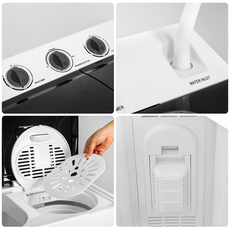 Homdox 4.1 Cubic Feet cu. ft. High Efficiency Portable Washer & Dryer